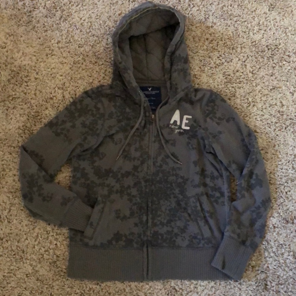 American Eagle fleece hoodie size M